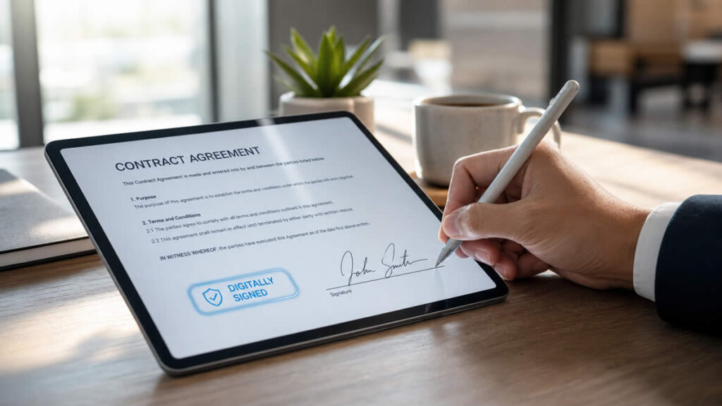 documentos sejam assinados digitalmente